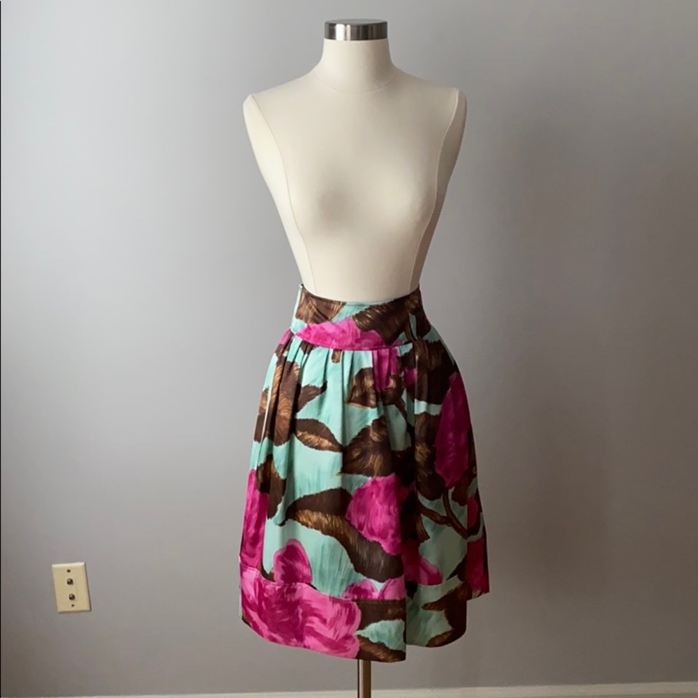 Strenesse by Gabriele Strehle floral skirt